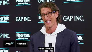 Gap Inc CEO on milestone anniversaries for Gap and Old Navy and its new ticker symbol GAP [upl. by Gambell]