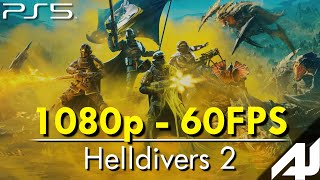 🎮 Helldivers 2 en PS5 FPS Resolucion Modos Graficos [upl. by Bensky477]