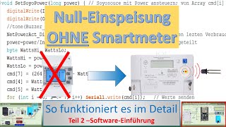 DIY  PV Anlage mit Nulleinspeisung im Detail  Teil 2  Die Software [upl. by Cesar]