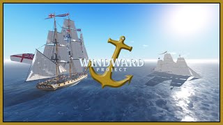 Windward Gameplay  RN vs USN Cinematic  Battle [upl. by Kirbie]