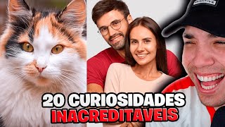 20 CURIOSIDADES INACREDITÁVEIS [upl. by Nylesor]