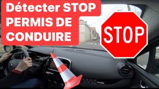 Permis de conduire  conduite en agglomération stop cédez le passage [upl. by Vidda]