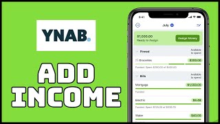 How to Add Income to YNAB 2024 [upl. by Chin508]