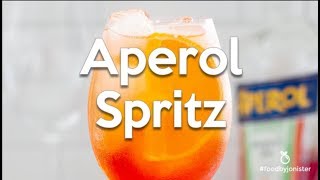 Aperol Spritz Cocktail [upl. by Aenyl]