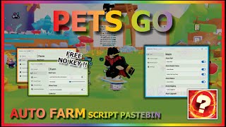 PETS GO Script Pastebin 2024 AUTO FARM  AUTO ROLL  AUTO UPGRADE  DIGGING amp MORE NO KEY [upl. by Asirehc293]