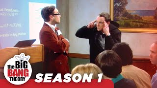 Funny Moments from Season 1  The Big Bang Theory [upl. by Lladnar]