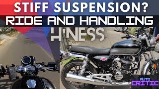 Honda Highness ownership experience  Ride and handling  Stiff suspension [upl. by Tiloine]