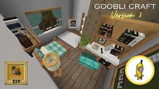 Goobli craft V3 80 Aesthetic decor for 120  Minecraft Bedrock  Bananabliss [upl. by Irik]