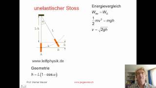 Ballistisches Pendel [upl. by Ly]