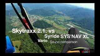 Skytraxx 21 amp Syride SYSNAV XL sound comparison [upl. by Meri]