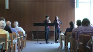 Duo for Clarinet amp Oboe by Franz Reizenstein [upl. by Odnomor74]