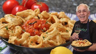 Fried Calamari Recipe [upl. by Eelegna]