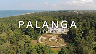 Palanga  Lithuania  Aerial Drone video 4k [upl. by Zoila]