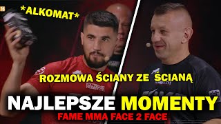 DON KASJO VS ADAMEK  ROZMOWA ŚCIANY ZE ŚCIANĄ  NAJLEPSZE MOMENTY FAME MMA FACE 2 FACE [upl. by Andel]