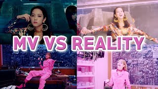 BLACKPINK MV vs REALITY  Crackpedia [upl. by Yenreit]