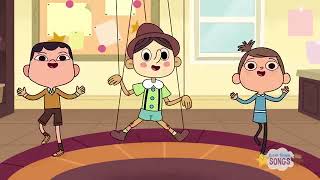 The Pinocchio Nursery Rhymes Super Simple Songs [upl. by Dekow821]