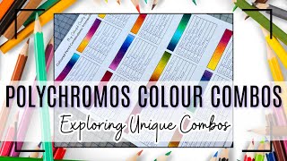 POLYCHROMOS Colour Combinations Exploring Unique Colour Combos adultcoloring [upl. by Eseer]