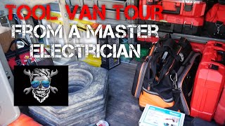 TOOLBOX TOUR OF A MASTER ELECTRICIANWELLTOOLVAN TOUR [upl. by Eiresed228]