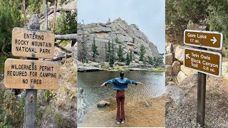 EXPLORING Rocky MOUNTAIN National Park GEM LAKE  COLORADO HIKING NEPALESE coloradoattractions [upl. by Johanan]