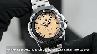 Formex REEF Automatic Chronometer 300m Radiant Bronze Steel [upl. by Josselyn]