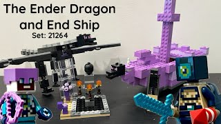 Lego Minecraft The Ender Dragon and End Ship  Set 21264 [upl. by Spiros]