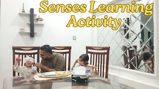 quot👧👦 Bachon Ne Seekha 5 Senses 👂👀👃👅✋  Mazedaar Learning Activity 🌟quot learning [upl. by End]