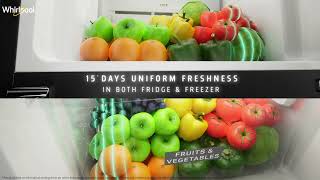 All New Whirlpool IntelliFresh Pro  Up to 15 days of Freshness in the Fridge and Freezer [upl. by Sebastiano]