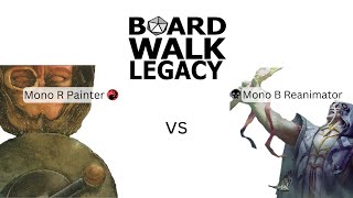 Mono Red Painter vs Mono Black Reanimator  Paper Legacy Gameplay [upl. by Ned]