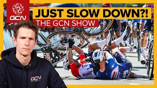 Cyclings New Problem Its Too Fast  GCN Show Ep 620 [upl. by Ibrad]