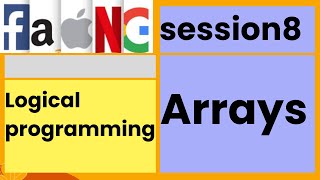 Logical programming  Arrays  session8  faangacademy [upl. by Nuyh373]