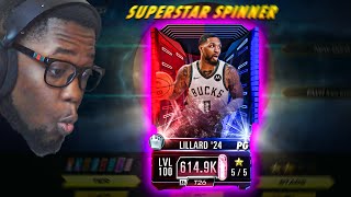 NBA 2K Mobile GOLDEN WEEK SUPERSTAR SPINNER [upl. by Aikrahs]