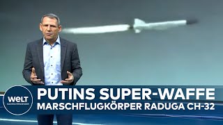 UKRAINE KRIEG Putins tödlichste Waffe Der SuperMarschflugkörper Raduga Ch32 [upl. by Lashond757]