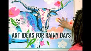 Art Ideas for Rainy Days [upl. by Notsnhoj]