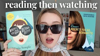 reading then watching whered you go bernadette [upl. by Belayneh792]