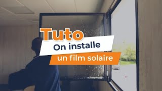 Comment poser un film adhésif pour vitre Luminis Films [upl. by Vivienne]