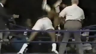 Riddick Bowe vs Elijah Tillery Crazy Fight [upl. by Letsirk61]