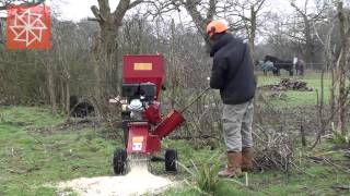 Chipper Shredder Garden Mulcher 15Hp from Titan Pro [upl. by Markiv]