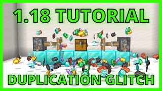 Best MINECRAFT BEDROCK 118 DUPLICATION GLITCH Tutorial  2 Methods for PS4XBoxWindowsMCPESwitch [upl. by Lemert]