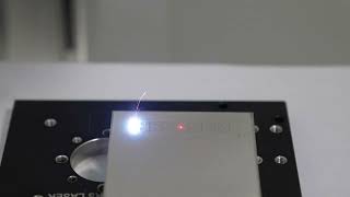 50W 100W laser marking machine for depth and cutting gold silver [upl. by Elamef643]