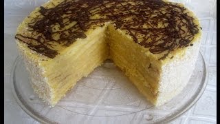 TORTA PANQUEQUE NARANJA PASO A PASO  SILVANA COCINA [upl. by Ahsote827]