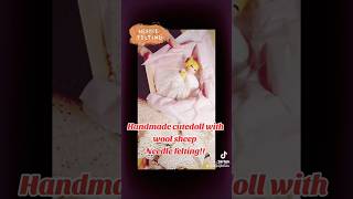 Needle felting fairytale doll tutorial tutorial needlefelting needlefeltedart diy [upl. by Shippee]