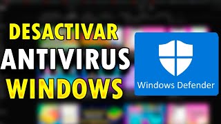 Cómo Desactivar Antivirus WINDOWS DEFENDER en Windows 10  11 2023 [upl. by Elinad]