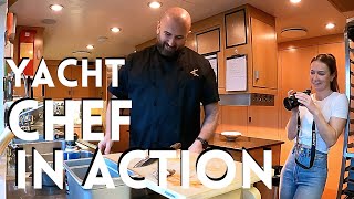 Super Yacht Chef in Action Galley Refit Part 3 with OliveOilandGasoline [upl. by Poliard]