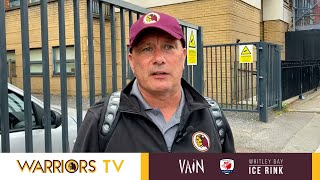 INTERVIEW Tony Hand 16092023 Lions  Whitley Warriors TV [upl. by Ronnoc671]