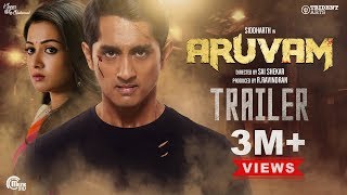 Aruvam Official Trailer  Siddharth Catherine Tresa  SS Thaman  Sai Sekhar  HD [upl. by Ailssa]