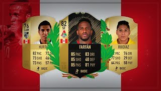 LA MEJOR PLANTILLA DE PERU EN FIFA 18 [upl. by Tran]