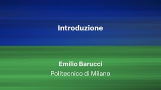 Introduzione Emilio Barucci [upl. by Daron]