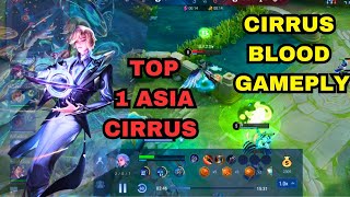 CIRRUS HIGH RANK GAMEPLAY I HONOR OF KINGS I CIRRUS TOTORIAL AND TIPS COMBOS [upl. by Enneles836]