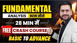 Fundamental Analysis of Stocks for BEGINNERS FREE CRASH Course  In Hindi  Neeraj Joshi [upl. by Aerda]