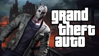 GTA 4 Jason Voorhees [upl. by Ellevart]